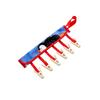 Travel Clothes Hanger with Folding Straps and Clips, Seamless and Anti-slip Inner Pants and Socks, Drying Fabric Clothes Rack