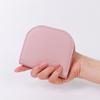 Newest Style Small Wallet Semi-Circle Solid Color Mini Coin Purse Simple High-End Multi-Card Slot Card