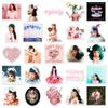 50 wodoodpornych naklejek dekoracyjnych Melanie Martinez - Gwiazda Europejska i Amerykańska