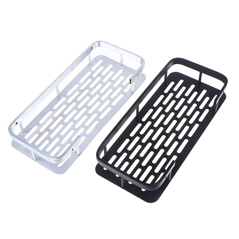 Wall Hanging Corner Single Layer Rectangular Bracket Wall Mounted Shower Shampoo Rack Bathroom Rack Towel Rack Bracket