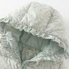 DAVE&BELLA Girls' Printed Winter White Duck Down Jacket