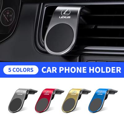 Magnetic Car Phone Holder In Car Phone Stand Clip Mount For Lexus F-SPORT ES RX NX LS UX LM LX GX LC RZ IS CT GS RC HS SC TX L