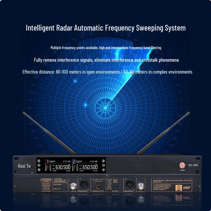 Hust DC-9FS Wireless Desktop Conference Microphone System (CN version)