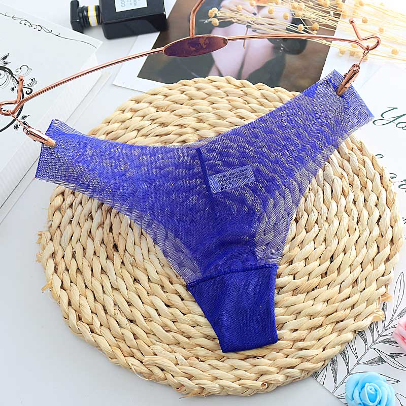 Dámské spodní prádlo G String Net příze Ultratenká tanga Spodní prádlo Dámské kalhotky s nízkým pasem K57