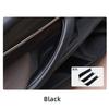 3x ABS Carbon Fiber Black Car Interior Door Handle Fix Cover For BMW X5 X6 F16