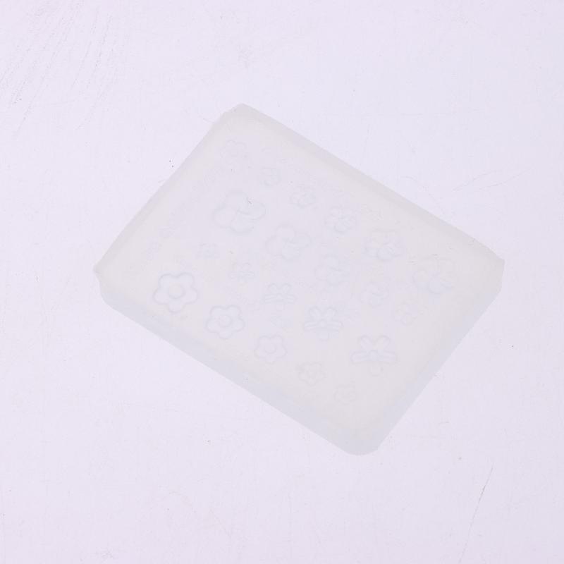 3D Silicone Nail Mold Flower Design Diy Manicure Template Carving Nail Art Tools Diy Manicure
