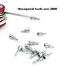 36pcs/lot M4 Bicycle Pedal Anti-Skid Bolt For MTB Mountain Bike Pedals Screwpin Fixed Stud Screw Pin Parts