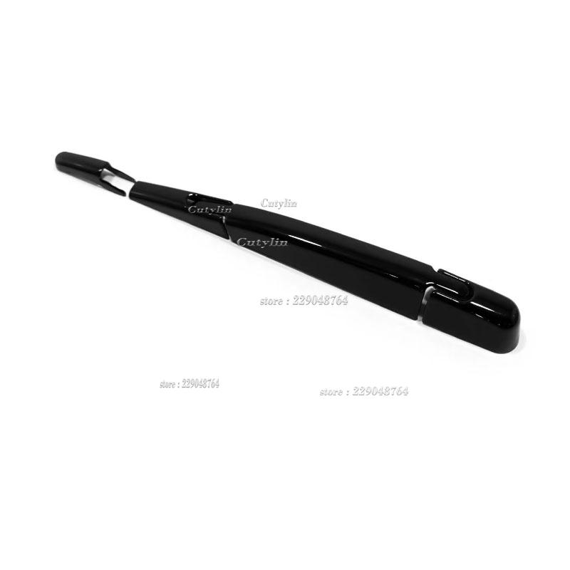 For Toyato Rav4 RAV 4 2026 2027 ABS Black/ Carbon Fiber Rear Window Wiper Arm Blade Cover Trim Sticker Car Styling