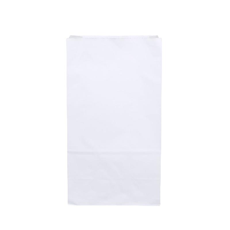 50Pcs/White Kraft Paper Bags Food and Vegetable Shopping Essentials Holiday Party Candy Packaging Lunch Bags Cookies Bread Bags!