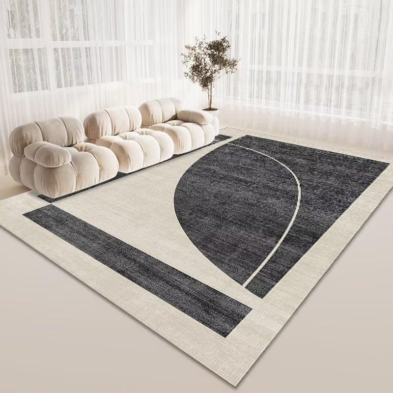 Geometrisch bedruckte Dekoration Heimteppich Wohnzimmer Moderner Stil 200x250 Große Bereichsteppiche für Schlafzimmer Weiche Rutschfeste Matte Kinder