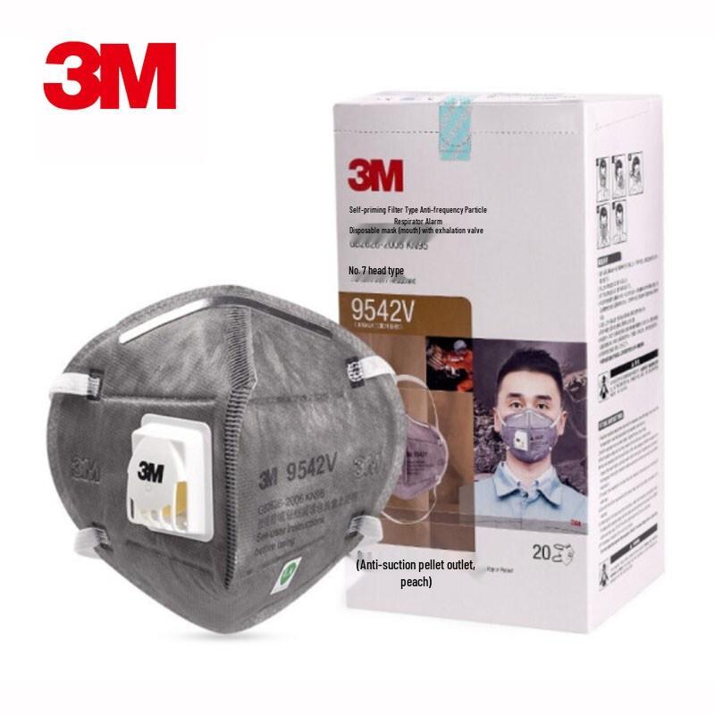 3M 9542V KN95 Activated Carbon Respirator with Valve