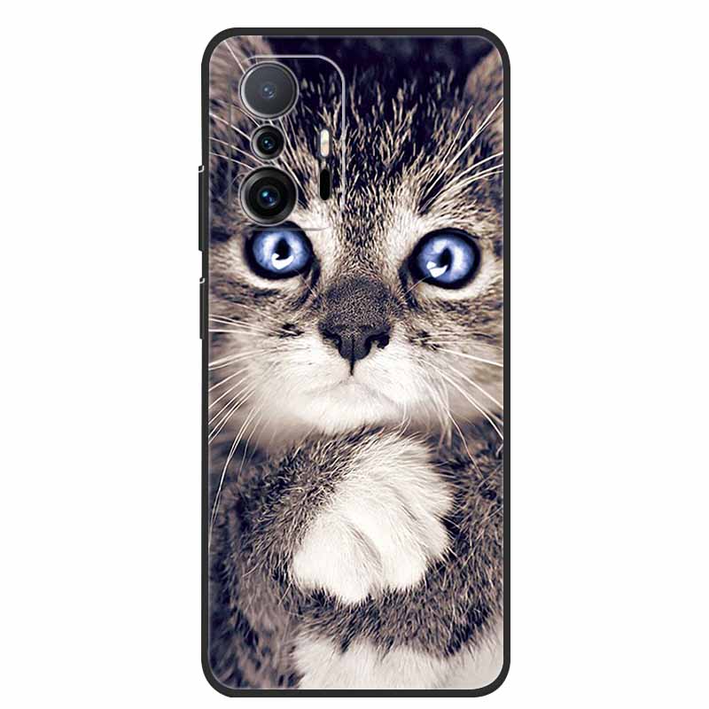 For Xiaomi 11T Pro Case Animals Protective Soft Silicone Cover Phone Cases for Xiaomi Mi 11T Pro 5G Shockproof Mi11T Wolf Coque