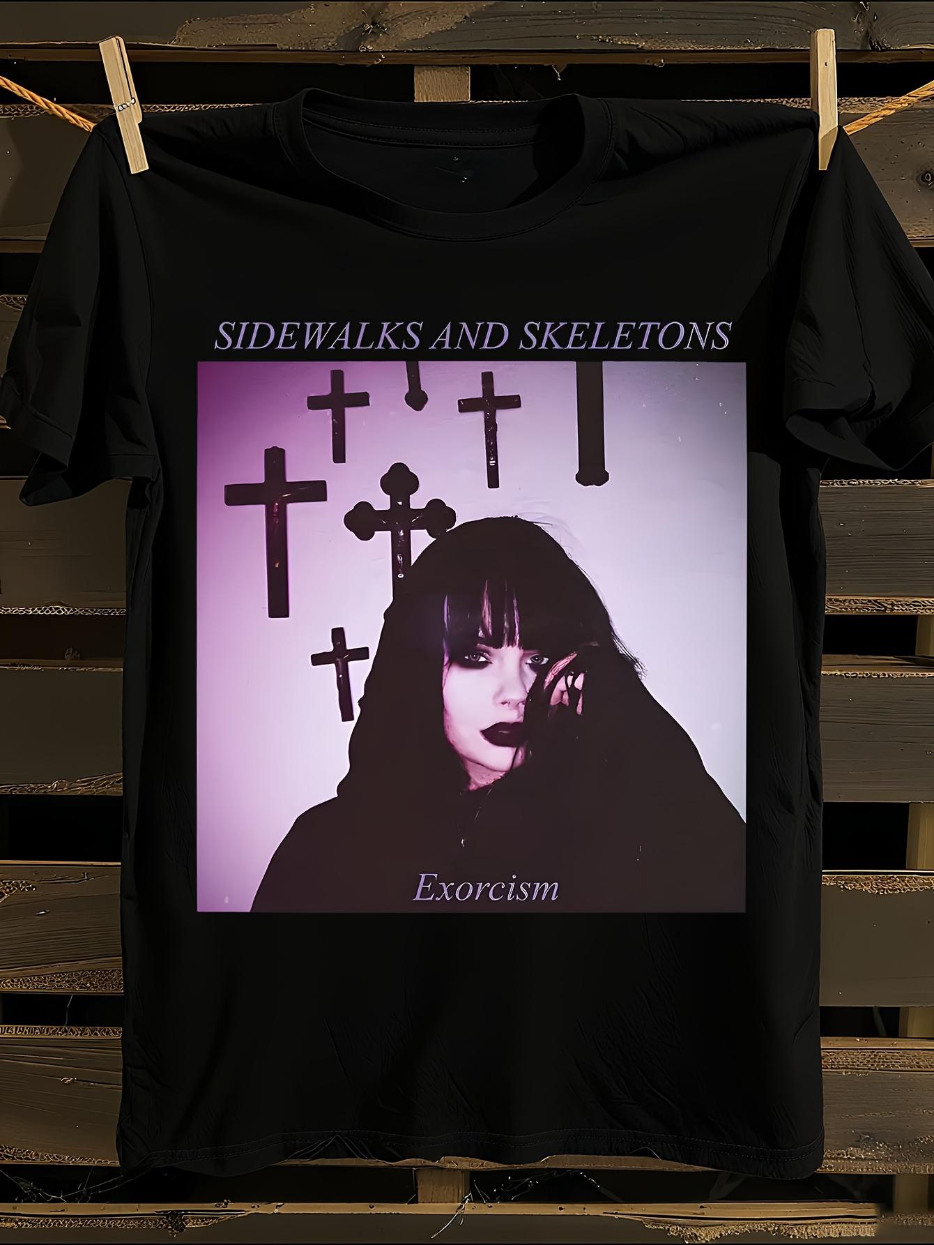 SIDEWALKS AND SKELETONS Exorcism Graphic Tshirt L