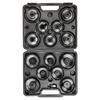 Oil Filter Socket Wrenches - Set of 16