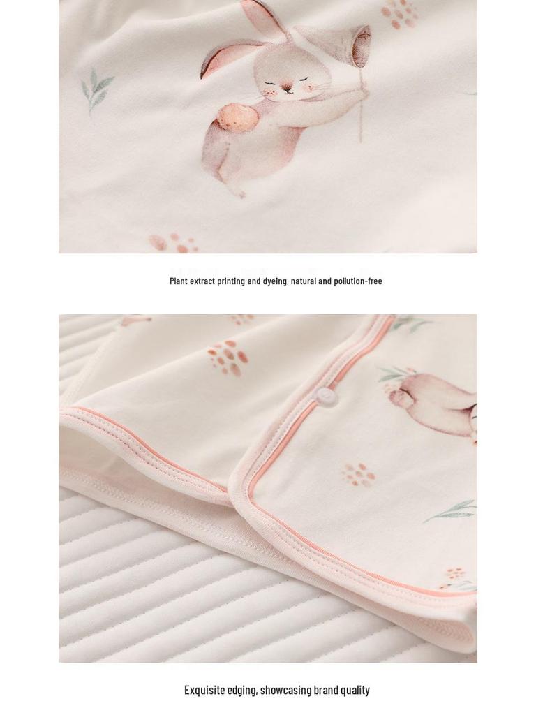 Newborn Boys & Girls 2-Piece Long Johns Set - Autumn/Winter Pajamas