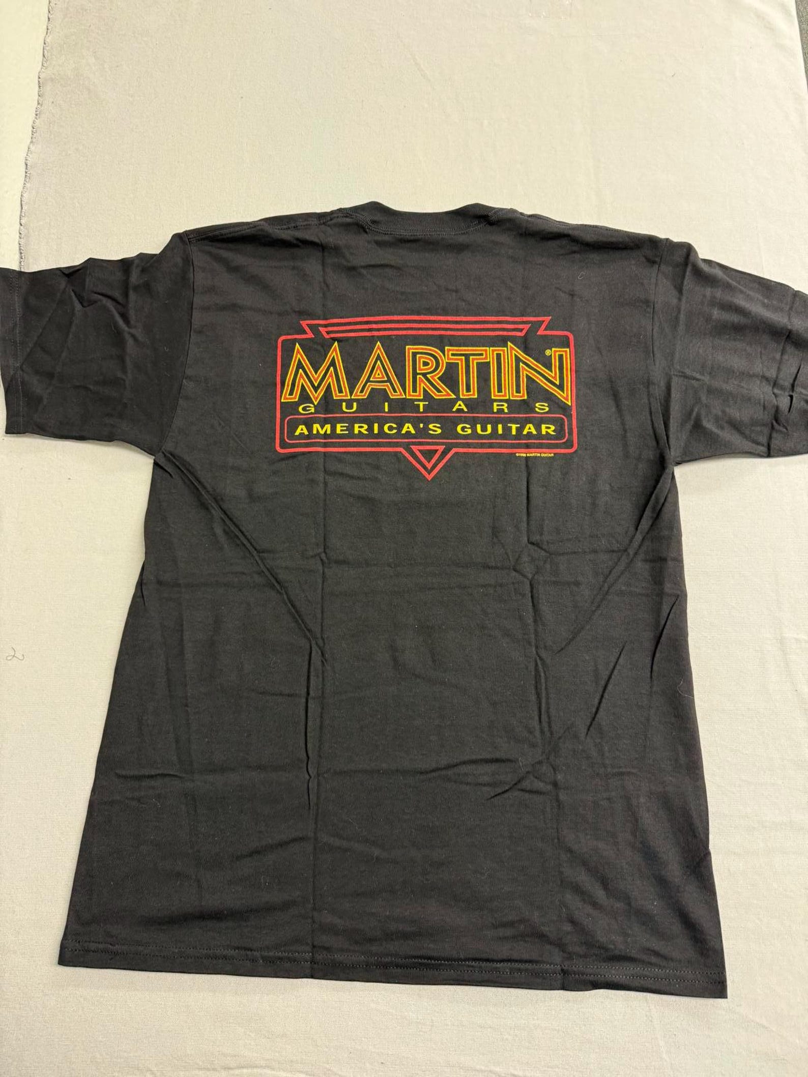 Vintage Martin Guitars T shirt - 1998 America s Guitar Tee L 4XL