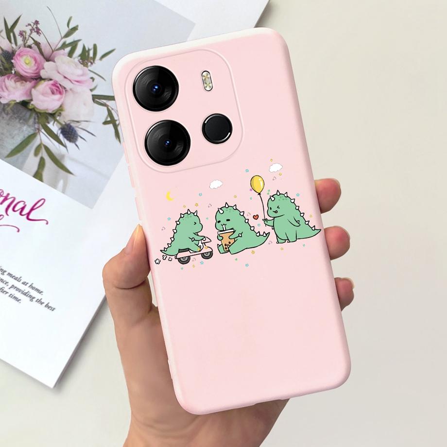 For Tecno Spark GO 2023 Case Stylish Fashion Soft Silicone TPU Housing Capa For Tecno Pop 7 Pro Pop7 Coque Pop7 BF6 BF7 Bumper