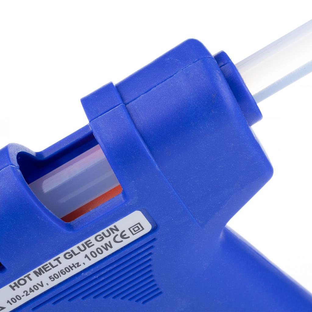 Rosfix Pistolet do Klejenia na Gorąco 100W – Szybkie Nagrzewanie | Wkłady 11mm | Obudowa Odporna na Wysoką Temperaturę