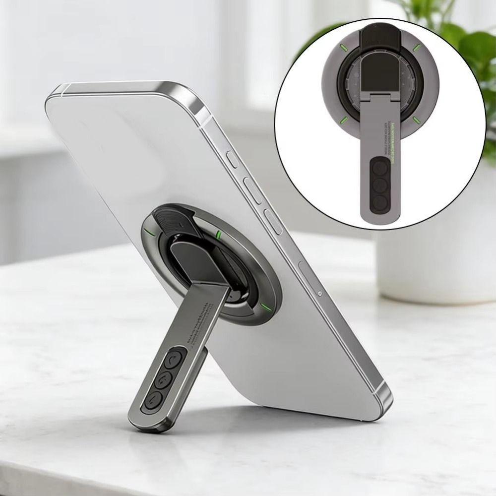 Dwustronny Magnetyczny Uchwyt na Telefon Bezdotykowy Stojak Wspierający Smartfony Montaż na Biurko
