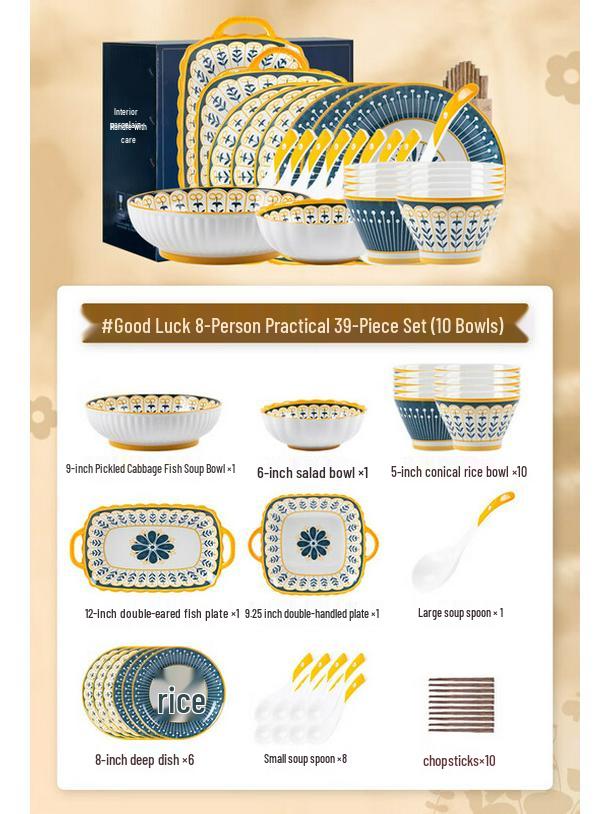 Mode Lanka Japanese Modern Ceramic Dinnerware Set