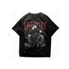 Kamzat Chimayev MMA Krieger Muster T-Shirt - Retro 90er Design Geeignet für Jeden Kampfbekleidung, Kampfsportbekleidung