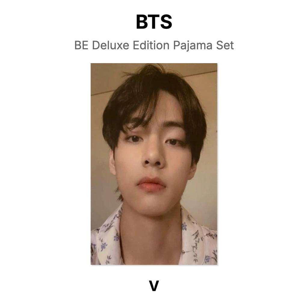 BTS Set Pijamale BE Ediție Deluxe Fotocartă Oficială