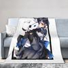Sebastian Michaelis Ciel Flannel Blankets Blackbutlers Funny Throw Blankets for Home Hotel Sofa 150*125cm Bedspreads