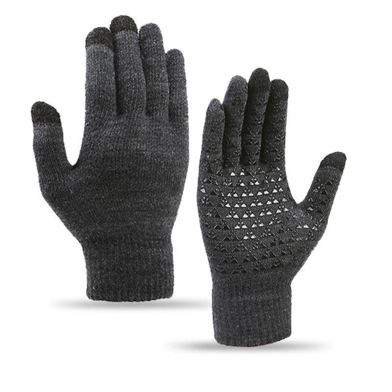 Winter Knitted Fleece-Lined Hat & Scarf Set for Men, Women & Kids - Thick Wool Parent-Child Cap