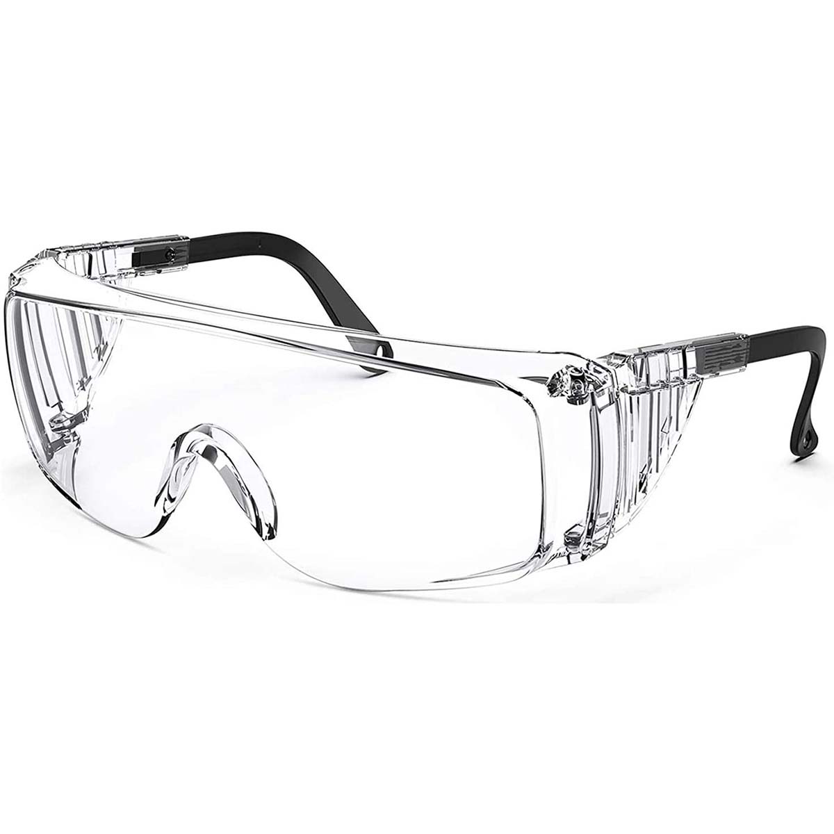 

1pc Safety Glasses Anti Fog Goggles Vented Sides Shields PC Frame Spectacles for Lab Medical Anti-impact Labor Protection Glasse
