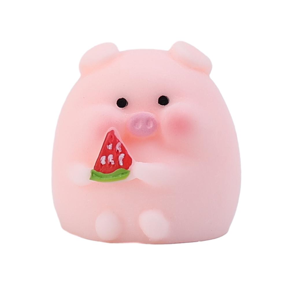 

Автомобиль Мини-свинка Украшения Авто Центральная консоль DIY Украшения Подвеска Мультфильм Смола Поросенок Домашние Фигурки Миниатюры Декор для Рабочего Стола