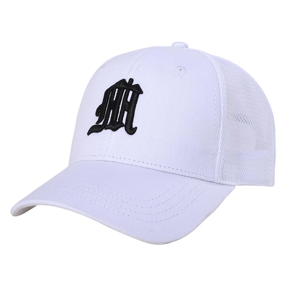 

Новая летняя кепка-сетка с высоким верхом Дышащая Большой окружности головы Повседневная защита от солнца и затенение Бейсболка для мужских и женских прогулок L (56-59cm)