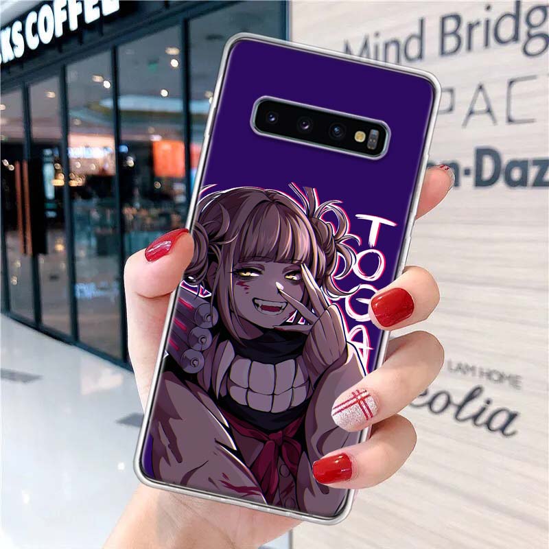 Anime Himiko Toga Waifu Lovely Phone Case For Samsung Galaxy S26 Ultra S23 S24 S25 Edge S20 FE S21 S22 Plus Soft Print Shell Cov