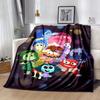 1pc Inside Out Printing Blanket - Soft, All-Season Throw for Office Blanket,  | Personalized Gift with Adorable Cartoon Design