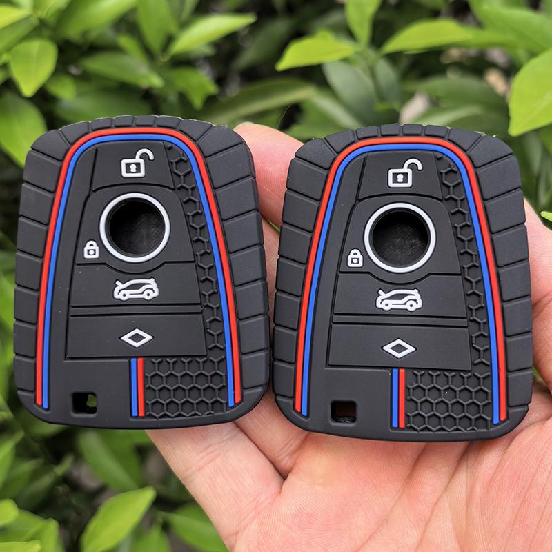 High Quality 4 Buttons Silicone Remote Control Car Key Protective Case Cover For - Bmw I3 I8 Series Car Accessories
