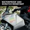 ISGTDRM Motorcycle Sticker Honeycomb Helmet Decals Stickers Car Refit Creative Body Decoration Decals Waterproof Bumper Sticker
