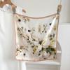 100% Mulberry Silk Small Square Scarf - European Style, High-End Feel, Perfect for Mother's Birthday or Business Gift