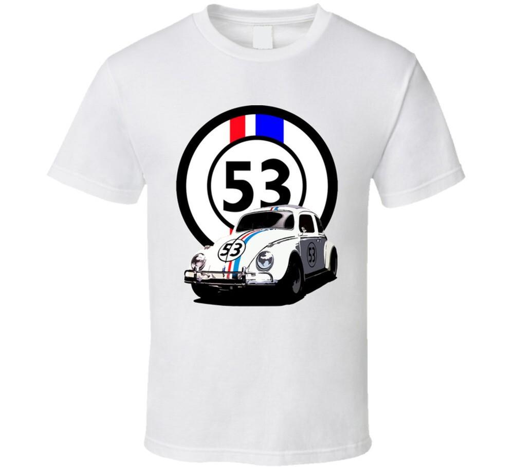 Herbie The Love Bug Movie Number 53 Plate T Shirt