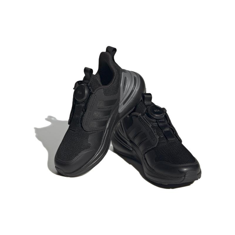 adidas RapidaSport BOA J 'Black Grey' Sneakers IE6835
