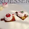 Miniature Birthday Cake Food Model Diy Home Accessories Dollhouse Decoration