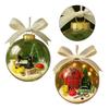 Snow Globe Ornament with Sewing Machine Theme for Holiday Decoration Hanging On Christmas Tree or Craft Space Display