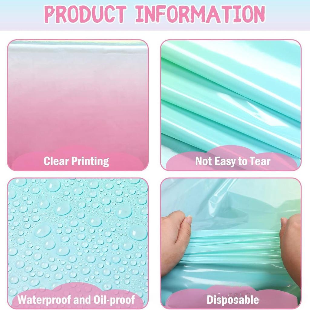 3PCS Rainbow Birthday Party Tablecloth Suitable for Birthdays Weddings Showers Party Supplies Holiday Disposable PE Tablecloths