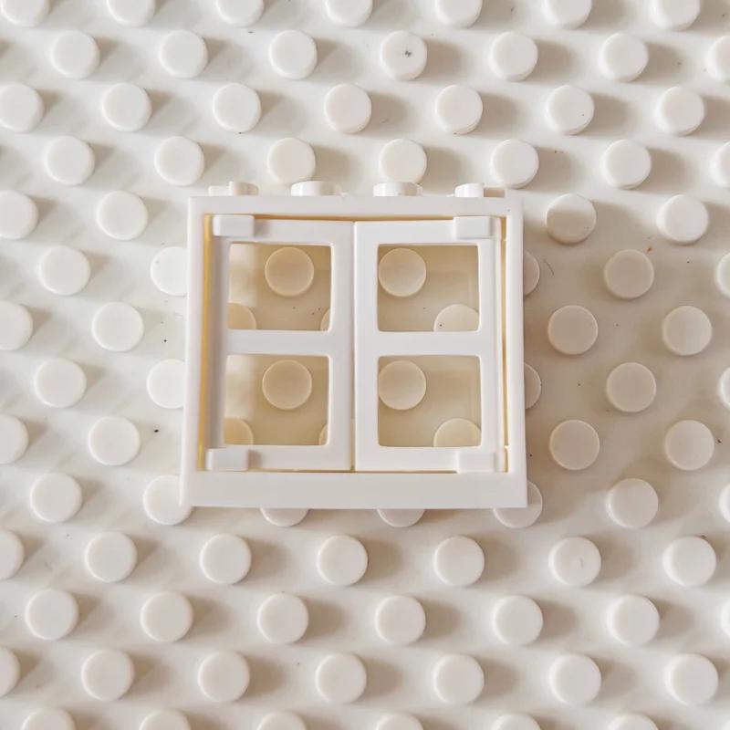 5pcs Small Building Block  Windows Building Block  Accessories Double Opening Compatible with Lego Part