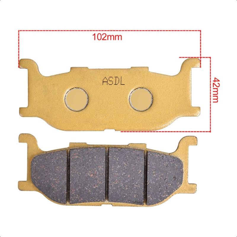 Front Rear Brake Pads Kit For YAMAHA XP500 XP500N XP500P SCR 950 XV 950 Racer XVS 950 XV950R XVS 1300