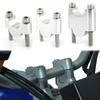 Para Moto Guzzi V7 Polaris Predator 500 MV Agusta Brutale Motocicleta 7/8" 22mm Manillar Manillar Barra Ancha Elevadores Montaje Elevador