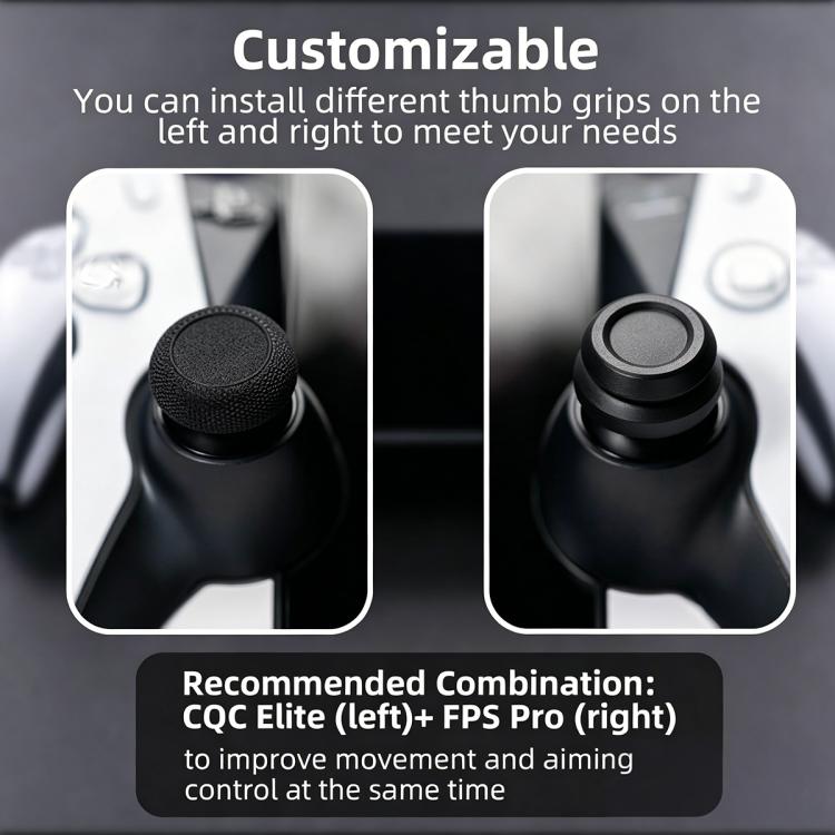6Pcs Stackable Joystick Thumb Grip Caps Mixed Height FPS CQC Anti‑Slip Protector For Nintendo Switch Pro Game Controller