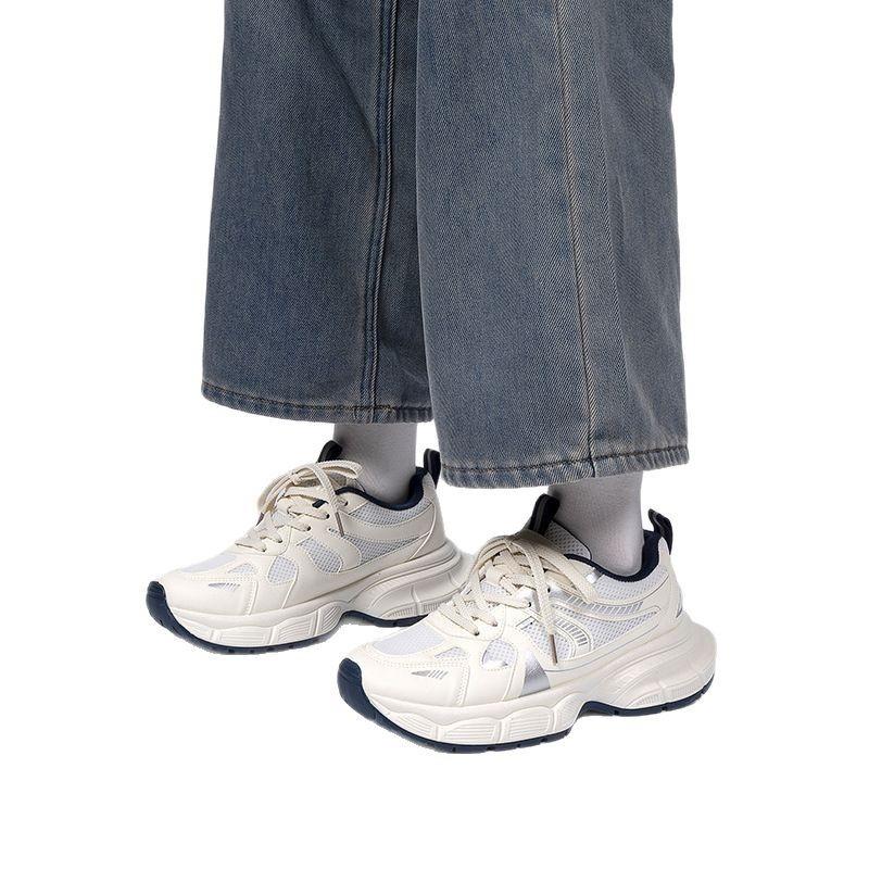 Global platform dad shoes men's ZHQ5688 spring white shoes trend versatile men's height-increasing casual sports shoes