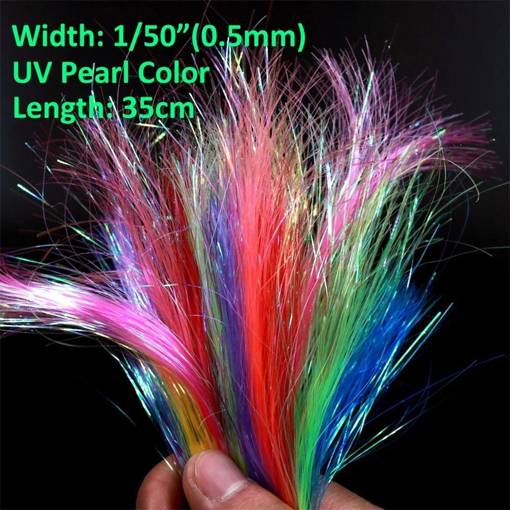 Fishing Lure Fly Fishing Fly Tying Tinsel Fly Tying Materials Jig Hook Streamer Assist Hooks Line