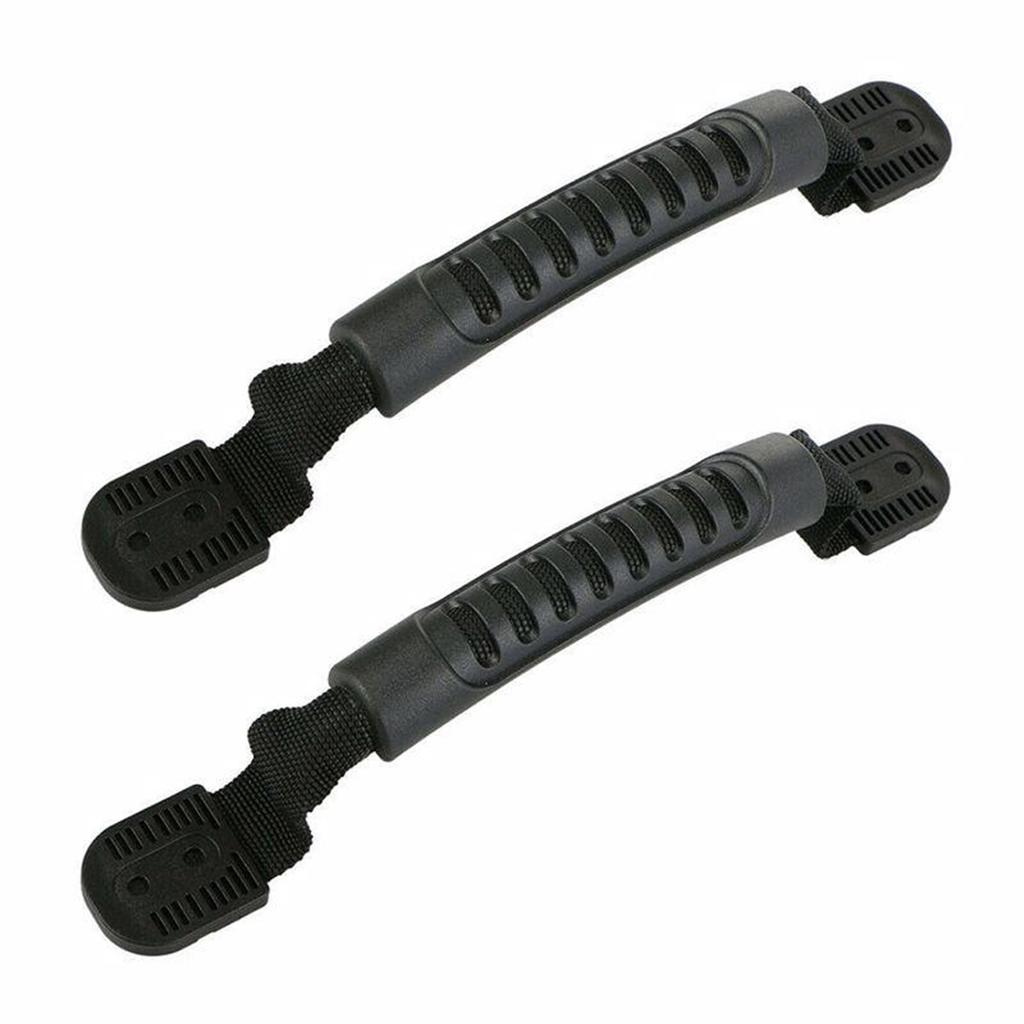 2pcs Kayak Carry Handle Nylon Rubber Non-Slip Canoeing Handle for Kayaking Boating Accessories