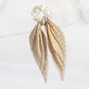 Long Style Hair Rope High Elastic Handmade Pleated Long Bowknot Ribbon Hair Tie Adjustable Hair Accessories