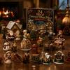 Dagelijkse Verrassing Minigame 24 Dagen Adventskalender 2026, Schotse Hooglander/Paard/Hond Beeldjes Kerst Aftelling Kleine Beeldjes Verzameling Kalender,